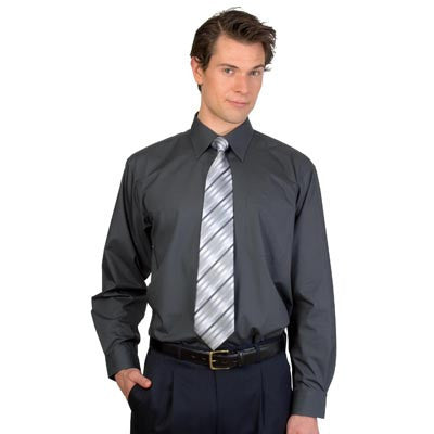 DNC Men's Premier Poplin L/S Business Shirts (4152)