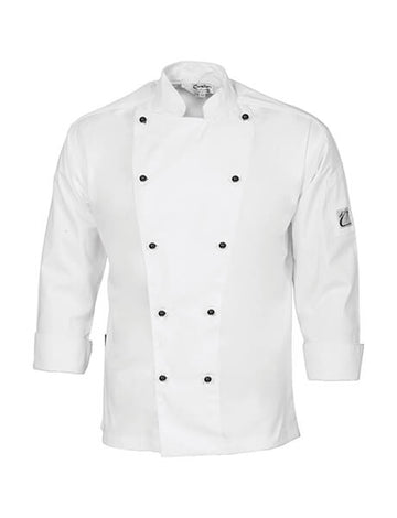 DNC Cool Breeze Cotton L/S Chef Jacket (1104)