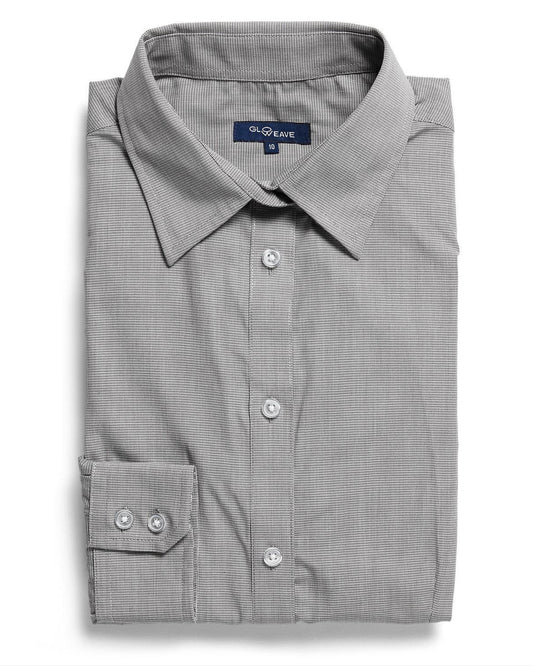 Gloweave Ladies Puppy Tooth Short Sleeve Shirt (1267WS)