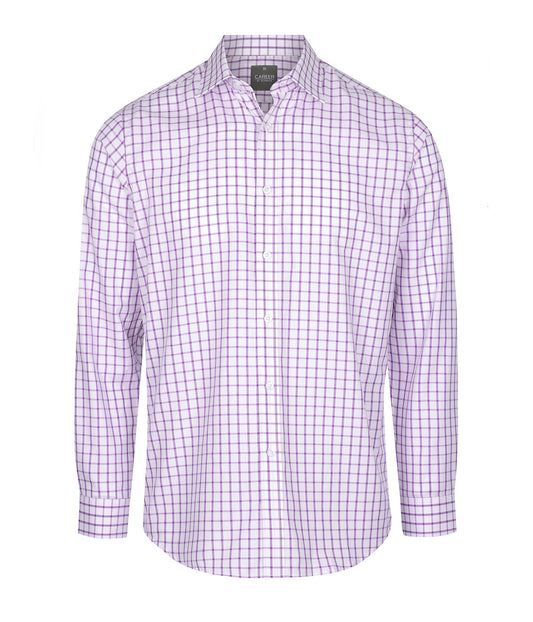Gloweave Men's Window Pane Check L/S Shirt (1712L)