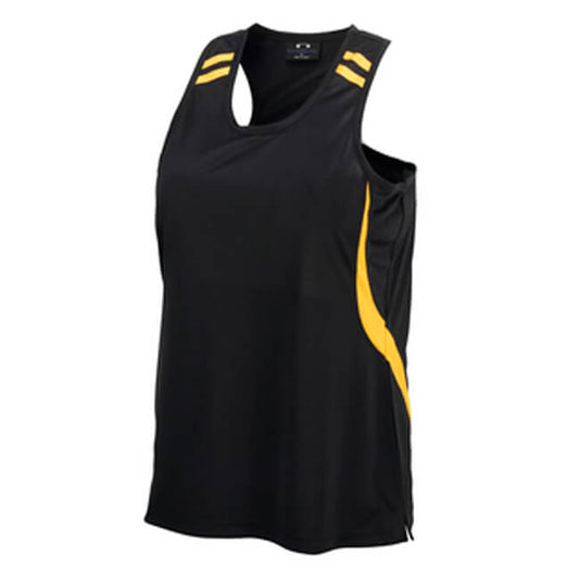 Biz Collection Kids Flash Singlet 1st ( 7 Colour ) (MV3111B)-Clearance