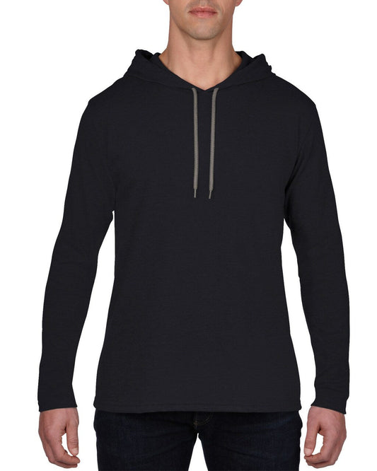 Gildan Long Sleeve Hooded T-shirt (987)