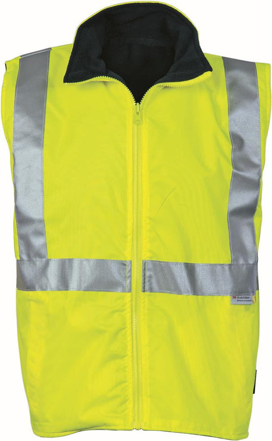 DNC Hi Vis Reversible Vest And 3M R/Tape (3865)