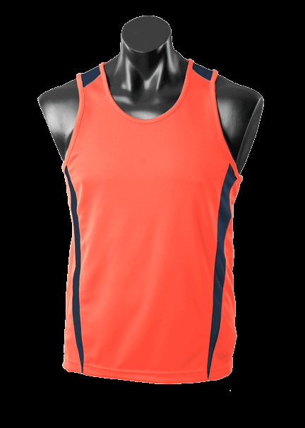 Aussie Pacific Eureka mens singlet 1st ( 14 Colour ) (1104)