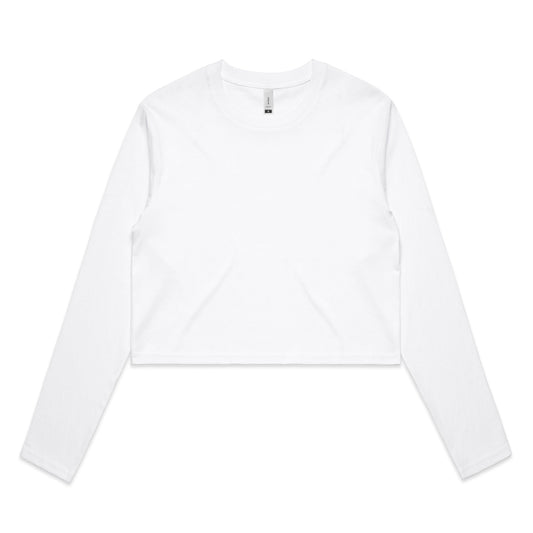 Ascolour Wo's Crop L/S Tee  (4058)