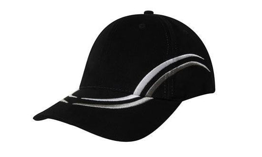 Headwear Brushed Heavy Cotton With Curved Embroidery On Crown And Peak (4075)