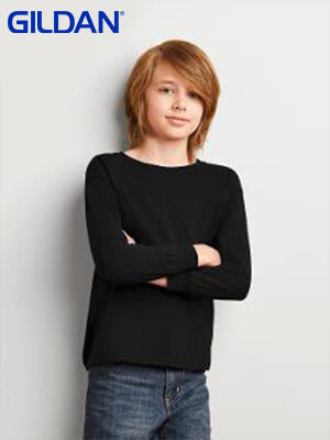 Gildan  Youth Ultra Cotton L/S Long Sleeve T/S-(2400B)