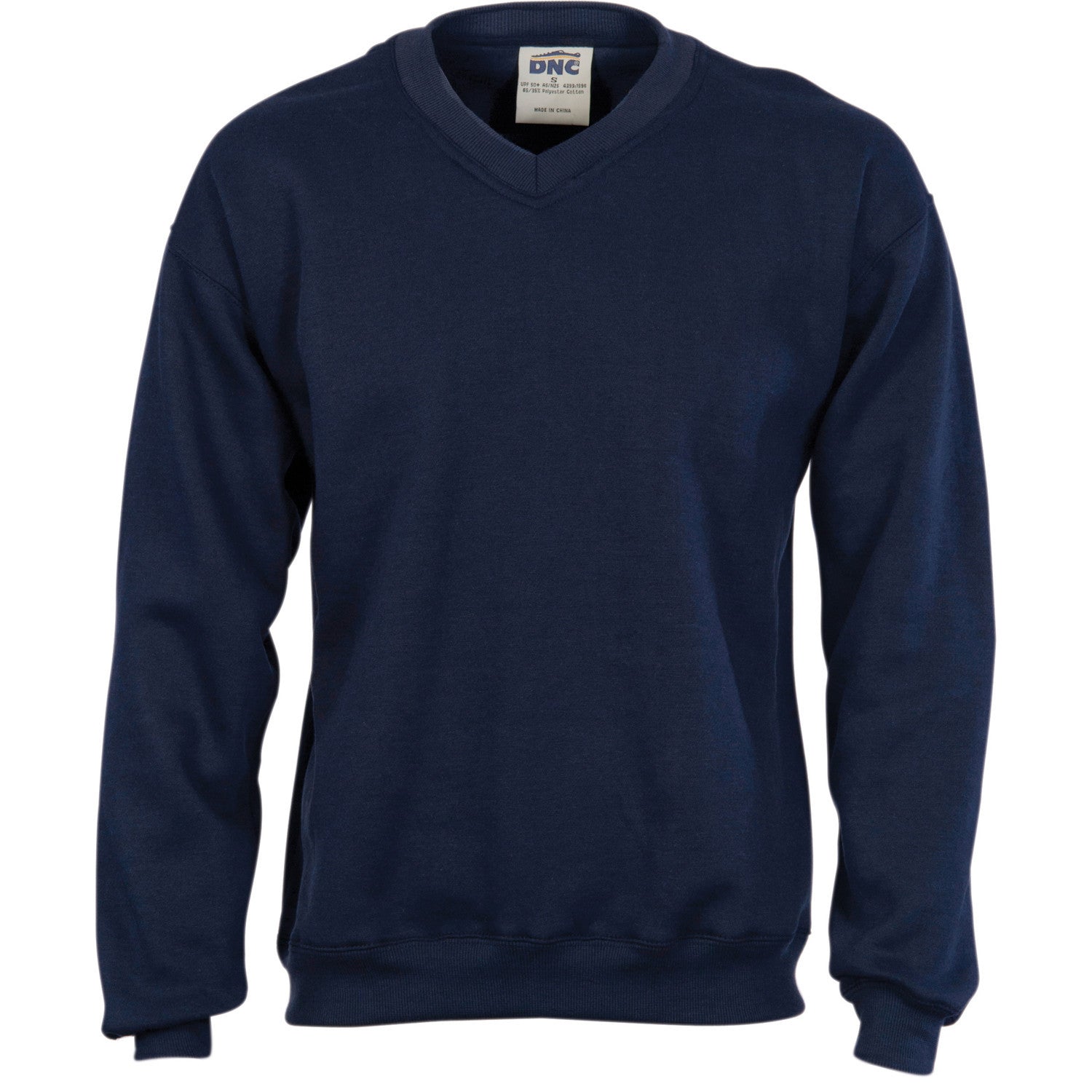 DNC V Neck Fleecy Sweatshirt (Sloppy Joe) (5301)