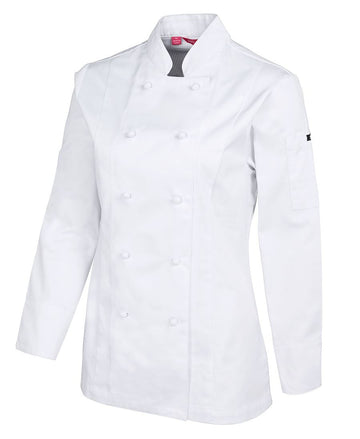 JBs Wear Ladies Vented L/S Chef's Jacket (5CVL1)