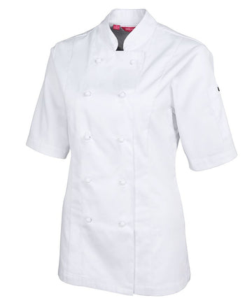 JBs Wear Ladies Vented S/S Chef's Jacket (5CVS1)