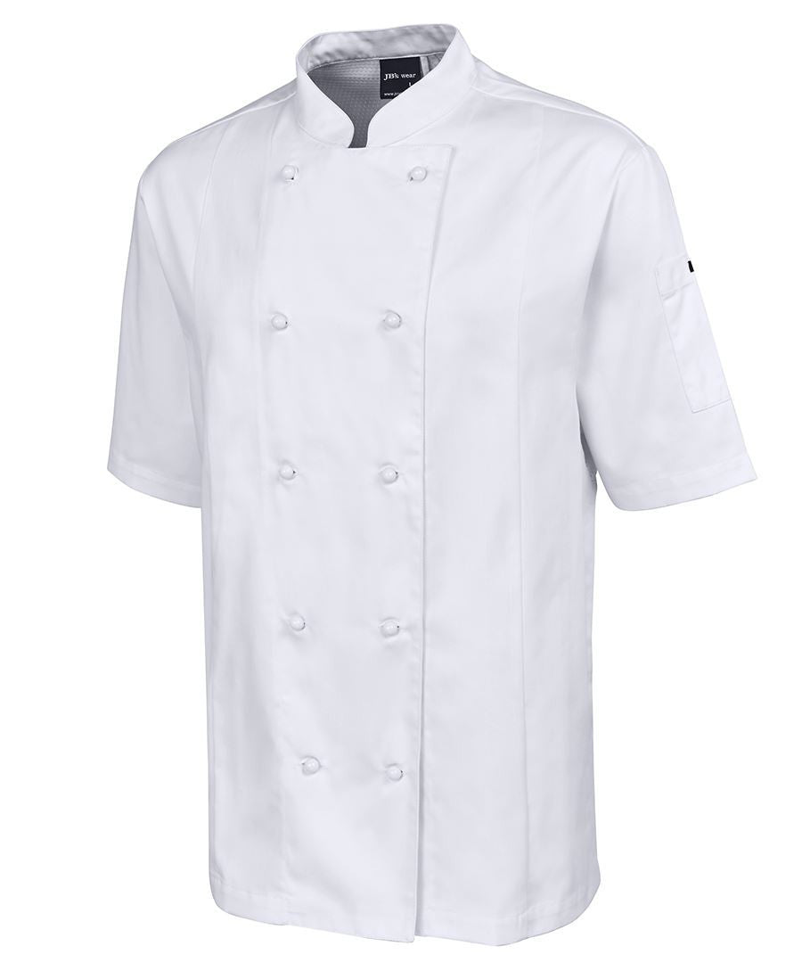 JBs Wear Vented Chef's S/s Jacket (5CVS)