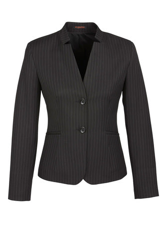 Biz Corporates Ladies Short Jacket with Reverse Lapel (60213) Clearance