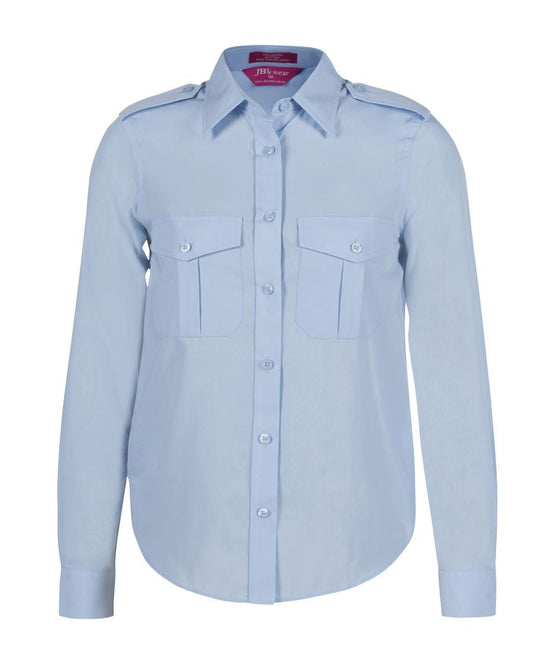 JBs Wear Ladies Epaulette Shirt L/S (6ESL1)