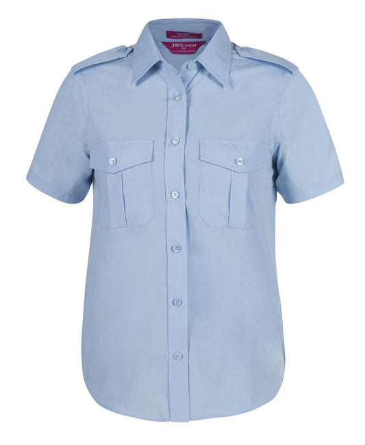 JBs Wear Ladies Epaulette Shirt S/S (6ESS1)