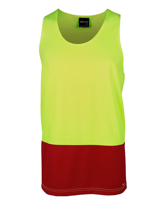 JBs Wear Hi Vis Traditional Singlet - Adults (6HTS)