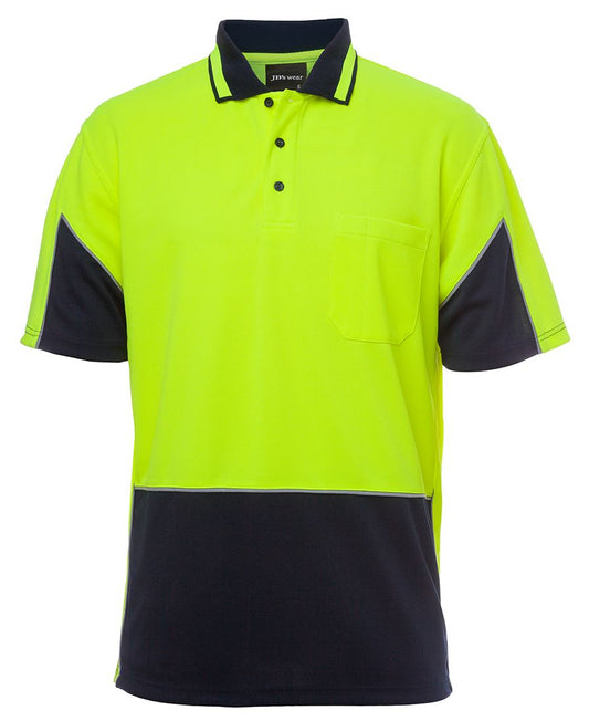 JBs Wear Hi Vis  S/S Gap Polo (6HVGS)