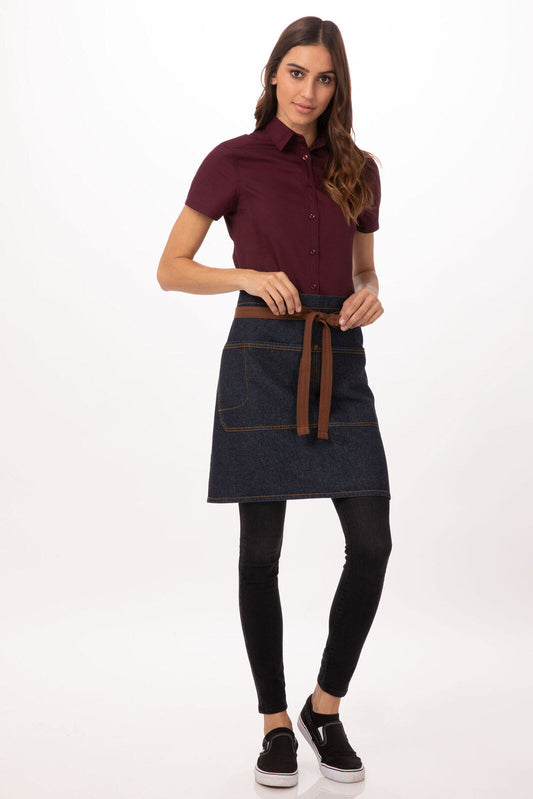 Chef Works Memphis Half Bistro Apron (AW048)