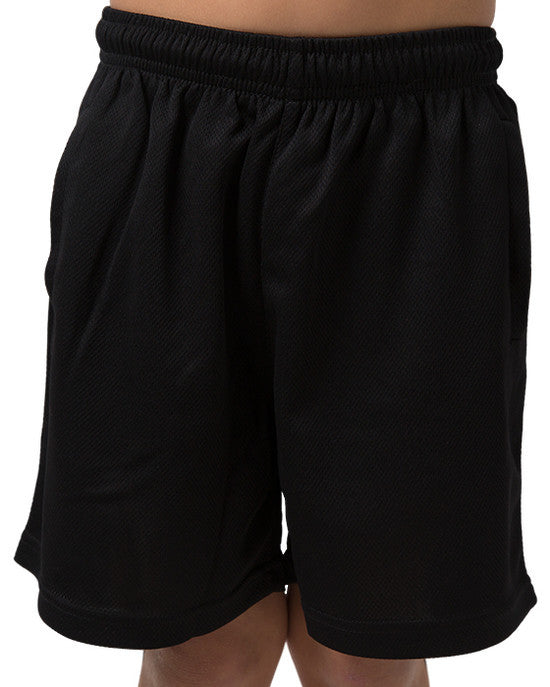 Be Seen Kids Plain Shorts With Elastic Waist (BSS077K)