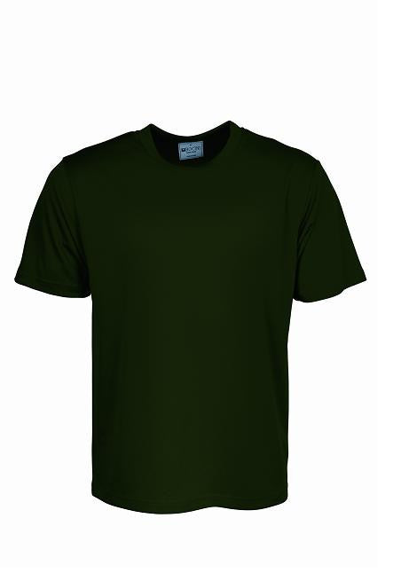 Bocini Adults Plain Breezeway Micromesh Tee Shirt 3rd Colour-(CT1207)