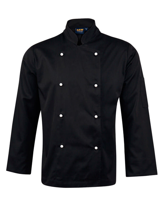 Winning Spirit Traditional Chef's Jacket Long Sleeve (CJ01)
