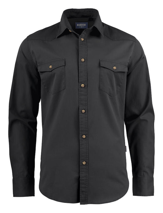 James Harvest Treemore Unisex Twill Shirt-(JH308)