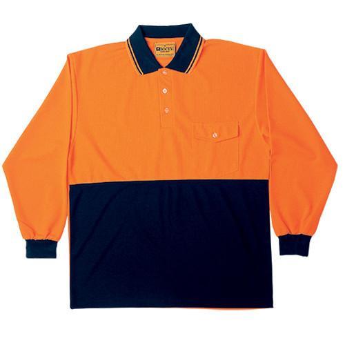 Bocini Hi-Vis Safety Polo Long Sleeve (SP0426)