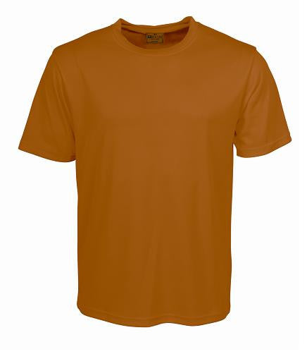 Bocini Kids Hi-Vis Plain Breezeway Micromesh Round Neck Tee-(ST1248)