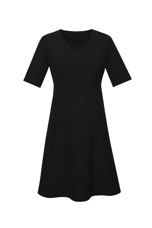 Biz Corporate Womens Siena Extended Sleeve Dress (RD974L)-Clearance