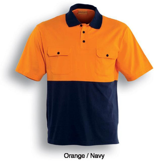 Bocini Hi-Vis Cotton Jersey Polo (SP1010)