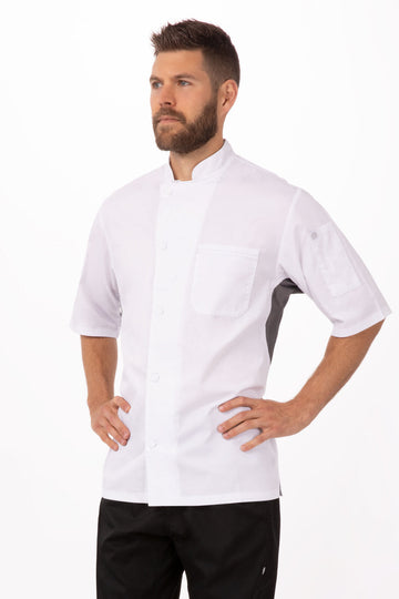 Chef Works Valais Grey V Series Chef Jacket(VSSS)
