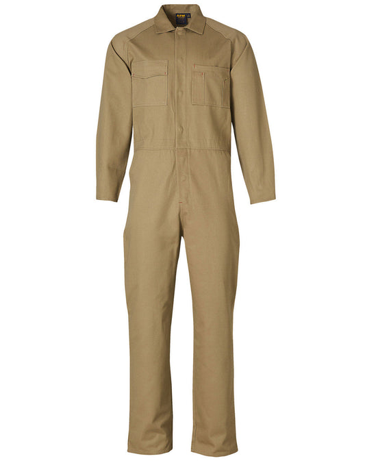 Winning Spirit Men's Cotton Drill Coverall Stout (WA08)