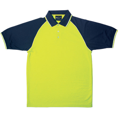 Bocini Hi-Vis Raglan Sleeve Polo-(SP0543)