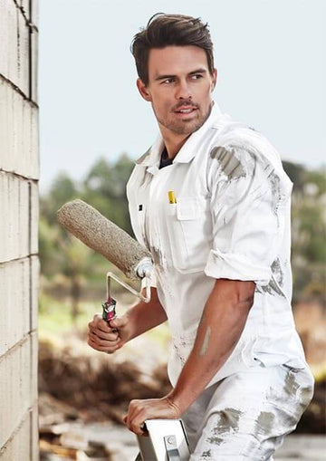 Syzmik Mens Lightweight Cotton Drill Overall (ZC560)-Clearance