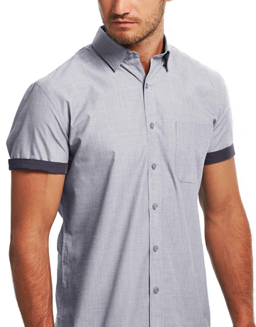 Gloweave Mens End On End S/S Shirt (1253HS)