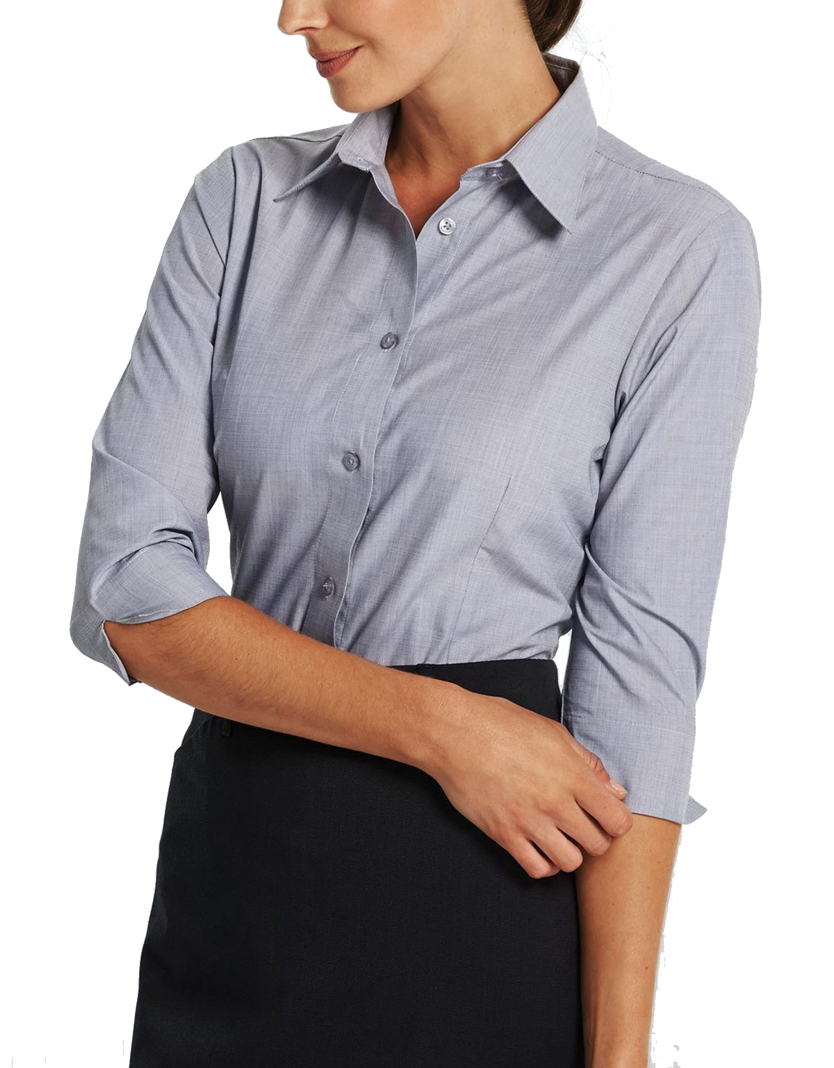 Gloweave Ladies End On End Long Sleeve Shirt (1253WL)