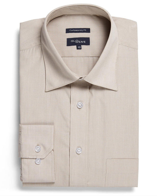 Gloweave Men's Puppy Tooth Check L/S Shirt (1267L)
