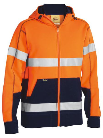 Bisley Taped Hi Vis Fleece Hoodie (BK6819T)