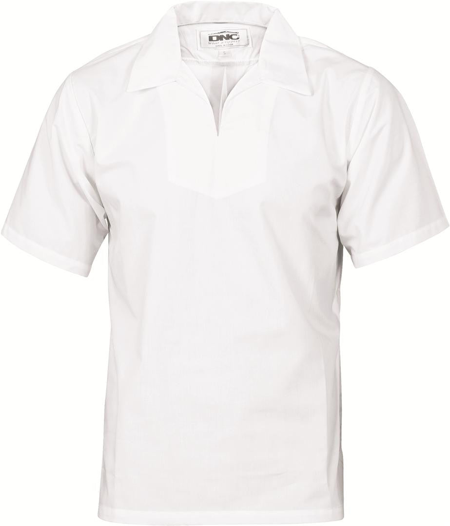 DNC V Neck Food Industry Jerkin Short Sleeve (1311)