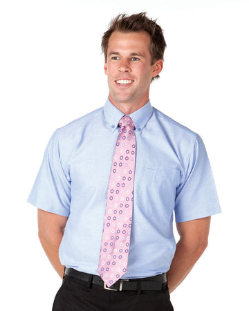 JBs Wear Adults Short Sleeve Oxford Shirt (4OSX)