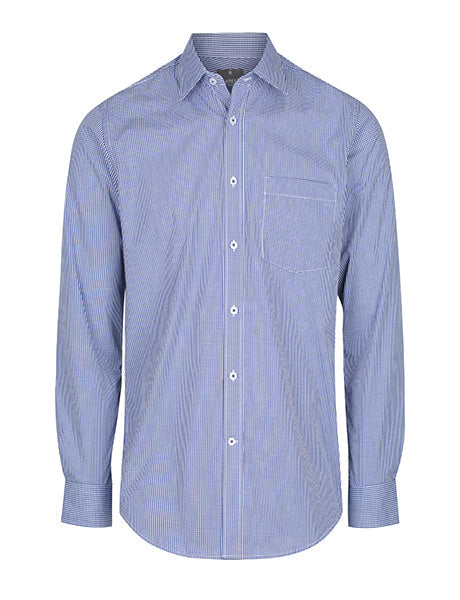 Gloweave Men's Gingham Long Sleeve Shirt (1637L)