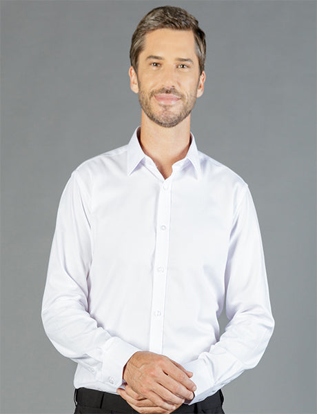 Gloweave Men's Micro Brick Textured Plain L/S Shirt (1708L)
