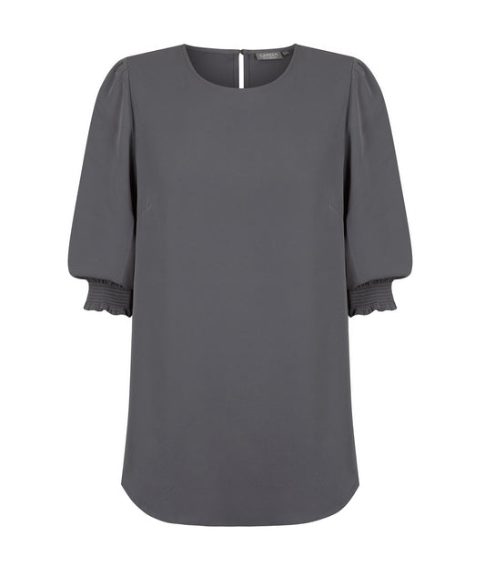 Gloweave 3/4 Sleeve Shirred Cuff Top (1799WZ )