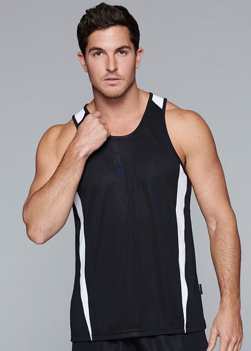 Aussie Pacific Eureka mens singlet 1st ( 14 Colour ) (1104)