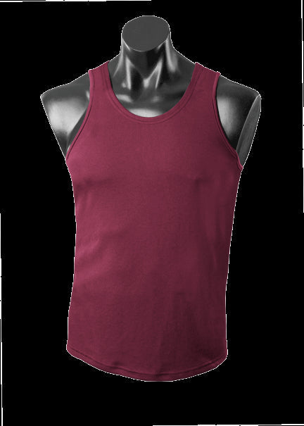 Aussie Pacific Botany Mens Singlet (1107)