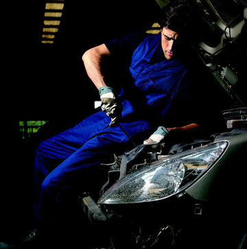 Bocini Cotton Drill Action Back Overall-(WO0681)