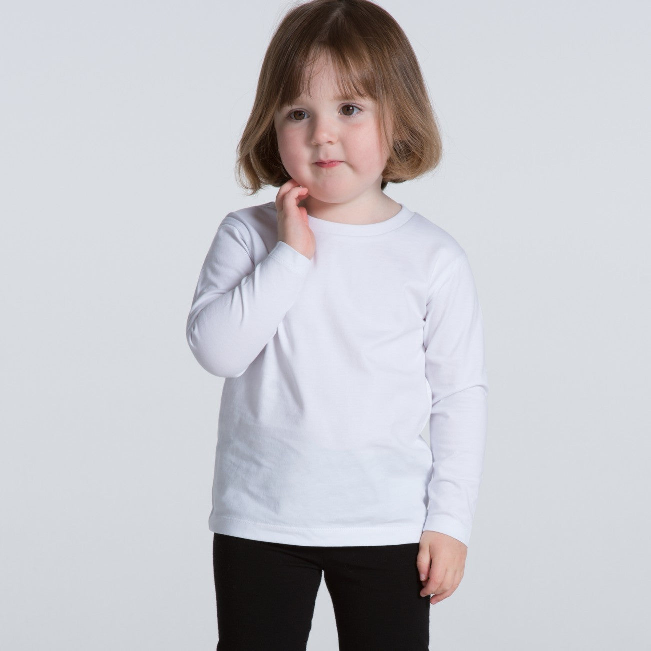 Ascolour Youth Long Sleeve Tee-(3008)