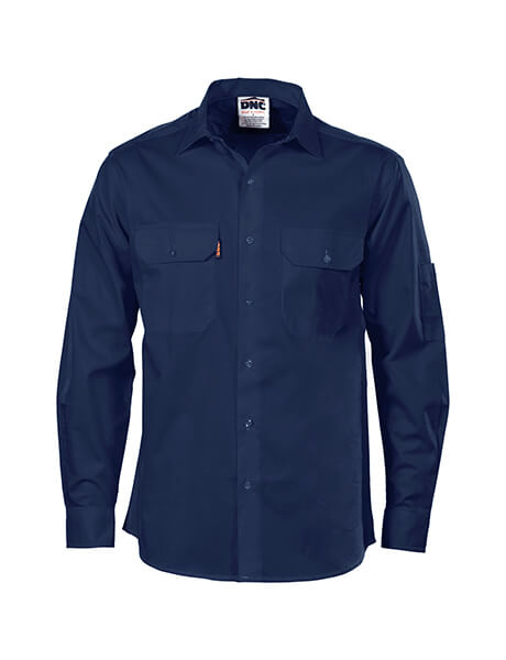 DNC Cool Breeze Work Shirt Long Sleeve (3208)