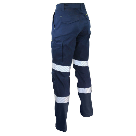 DNC SlimFlex Cushioned Knee Pads Bio Motion Segment Taped Cargo pants (3372)