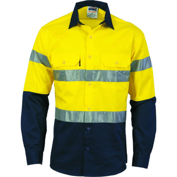 DNC Hi Vis D/n 2 Tone Drill Shirt (3536)