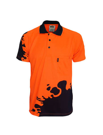 DNC Hi Vis Sublimated Blot Polo (3567)